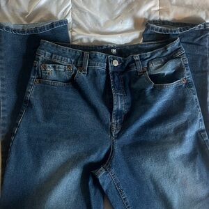 Frye Dark Blue Straight Jeans